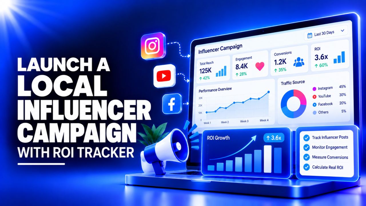 Launch a Local Influencer Campaign with ROI Tracker