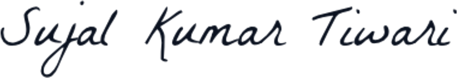 Sujal Kumar Tiwari signature